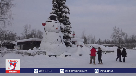 Bang Alaska của Mỹ liên tiếp ghi nhận tuyết rơi kỷ lục