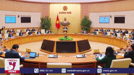 Chính phủ họp phiên thường kỳ tháng 1/2024