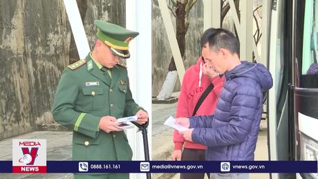 Điện Biên tăng cường kiểm soát cửa khẩu dịp cuối năm