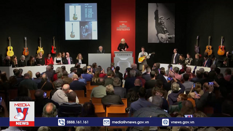 Bộ sưu tập guitar của Mark Knopfler lập kỷ lục đấu giá