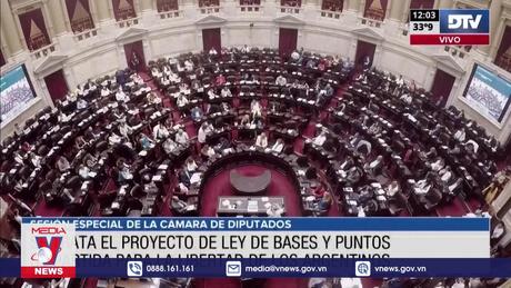 Hạ viện Argentina thông qua dự luật cải cách
