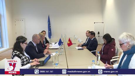 Thúc đẩy hợp tác với EU và nhiều nước châu Âu