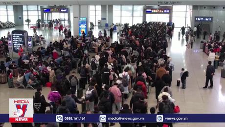 Đường sắt Trung Quốc dự kiến lượng khách kỷ lục dịp Xuân Vận