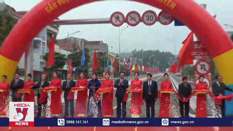 Thông xe kỹ thuật cầu vượt đường sắt Hà Nội - Thái Nguyên