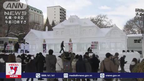 Độc đáo lễ hội băng tuyết Sapporo tại Nhật Bản