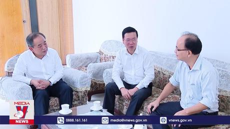 Chủ  tịch nước dâng hương, chúc Tết các nguyên lãnh đạo Đảng, Nhà nước