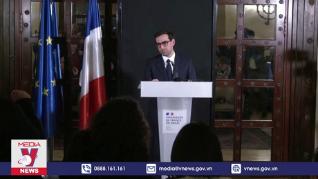 Ngoại trưởng Pháp hội kiến Thủ tướng Israel