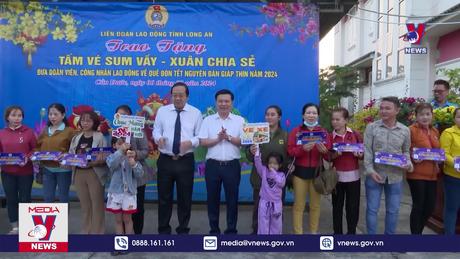 1.000 vé xe miễn phí đưa công nhân về quê đón Tết