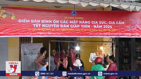Đà Nẵng triển khai 19 điểm bán bình ổn giá thịt gia súc gia cầm