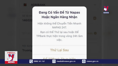 Gặp khó khi chuyển khoản qua mobile banking dịp cận Tết