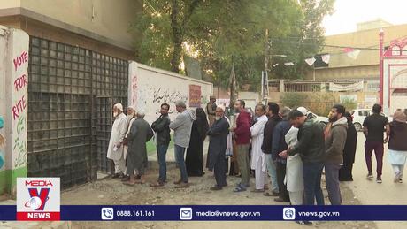 Pakistan tiến hành tổng tuyển cử