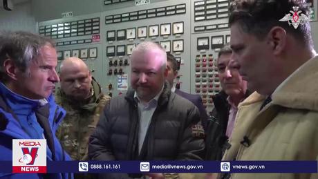 Tổng giám đốc IAEA thăm nhà máy điện hạt nhân Zaporizhzhia