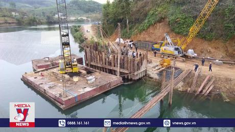 Tết ở công trường thi công cao tốc Tuyên Quang – Hà Giang