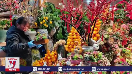 Du Xuân tại các chợ hoa Trung Quốc