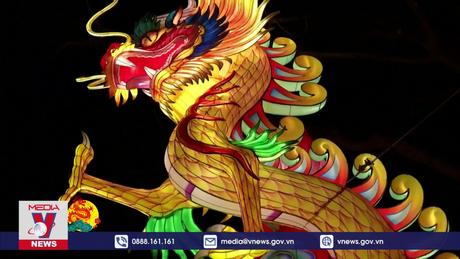 Rực rỡ lễ hội đèn lồng Trung Quốc ở Pháp