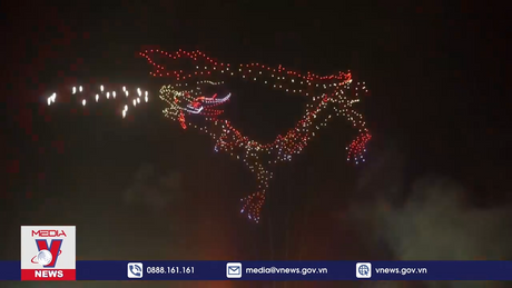 Màn trình diễn ánh sáng đặc sắc ở Trung Quốc