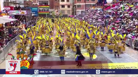 Tưng bừng lễ hội Carnival tại Bolivia