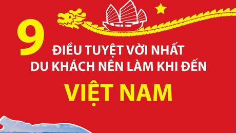 9 điều tuyệt vời nhất du khách nên làm khi đến Việt Nam