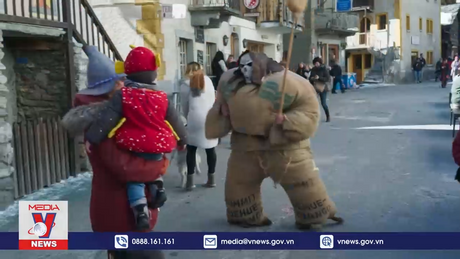 Lễ hội đón chào mùa Xuân tại Thụy Sĩ