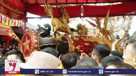 Tưng bừng hội rước pháo Đồng Kỵ, Bắc Ninh