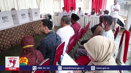 Indonesia bắt đầu tổ chức tổng tuyển cử