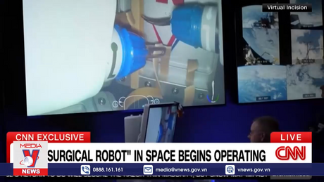Ca phẫu thuật từ xa đầu tiên trên ISS