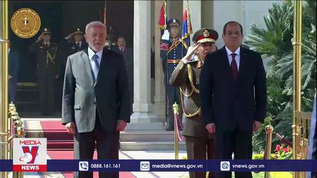 Ai Cập và Brazil kêu gọi khôi phục tiến trình hòa bình Trung Đông