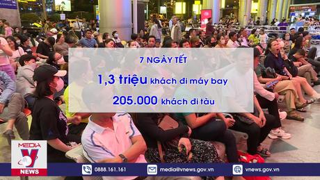 Đường sắt, hàng không đắt khách dịp Tết