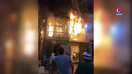 Cháy nhà tại TP.HCM 4 người tử vong