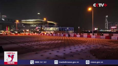 Trình diễn drone - giải pháp thay thế pháo hoa 