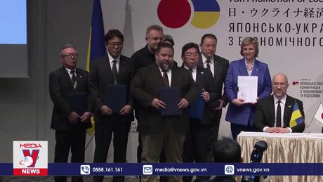 Nhật Bản cam kết tiếp tục hỗ trợ Ukraine tái thiết