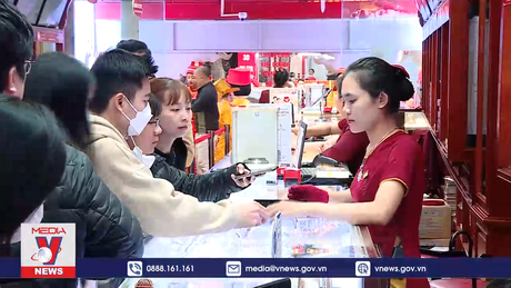 Giá vàng miếng tăng trở lại vào cuối ngày Vía Thần tài