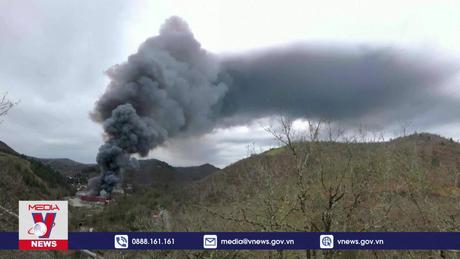 Hỏa hoạn tại nhà máy tái chế pin ở Pháp