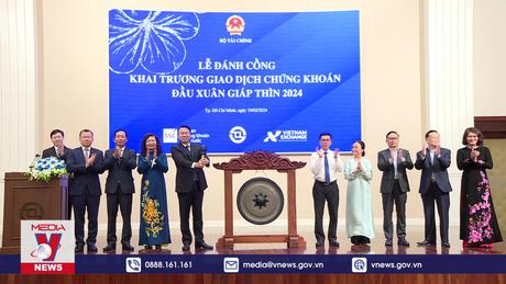 Khai trương giao dịch chứng khoán đầu năm Giáp Thìn 2024