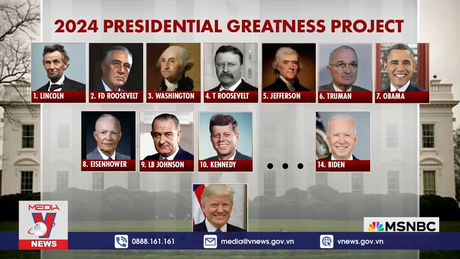 Các tổng thống được tín nhiệm nhất lịch sử nước Mỹ