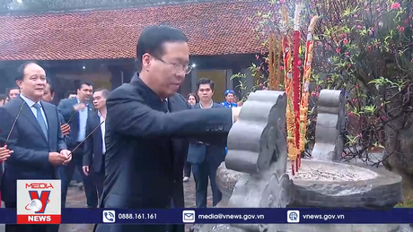 Chủ tịch nước dâng hương tưởng niệm Đức vua An Dương Vương