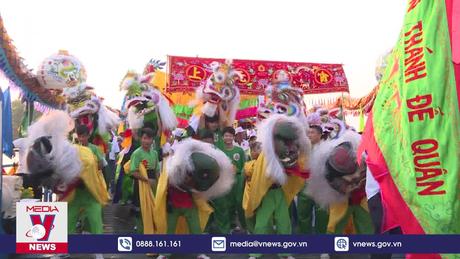 Độc đáo lễ nghinh thần tại lễ hội chùa Ông