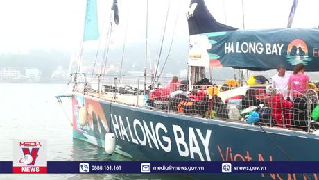 Quảng Ninh chào mừng đoàn đua thuyền buồm vòng quanh thế giới Clipper