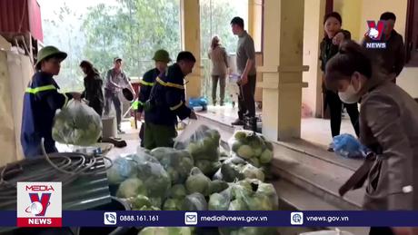 Đảm bảo hậu cần cho lực lượng chữa cháy rừng Hoàng Liên 