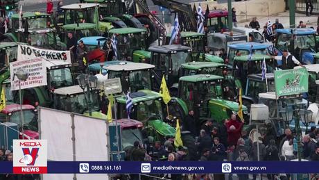 Nông dân châu Âu tiếp tục biểu tình