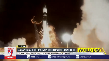 Nhật Bản phóng tàu nghiên cứu dọn rác vũ trụ