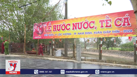 Lễ “rước nước, tế cá” tưởng nhớ, tri ân tổ tiên vương triều Trần