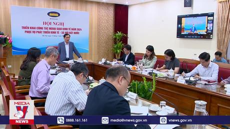 Triển khai công tác ngoại giao kinh tế năm 2024
