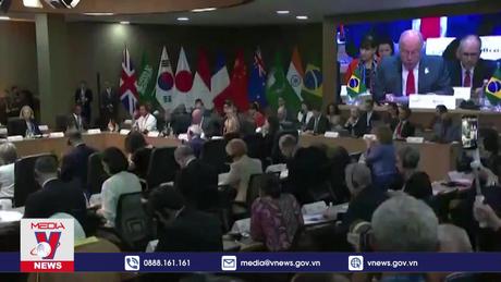 Khai mạc Hội nghị Ngoại trưởng G20