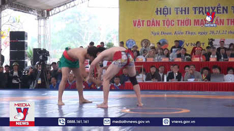 Hội thi Vật dân tộc thời nhà Mạc tại Hải Phòng