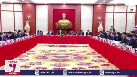 Phiên họp đầu tiên của Tiểu ban Văn kiện Đại hội XIV