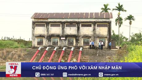 Chủ động ứng phó với xâm nhập mặn