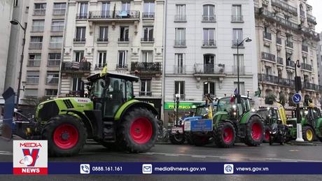 Nông dân Pháp biểu tình yêu cầu được hỗ trợ tài chính