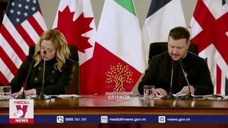 G7 cam kết tiếp tục ủng hộ Ukraine