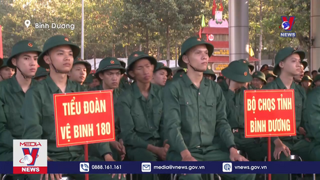Hơn 900 thanh niên Bình Dương tình nguyện viết đơn nhập ngũ